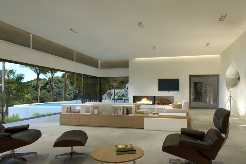 Project for a new-build villa with partial sea views in Sol de Mallorca — photo 3