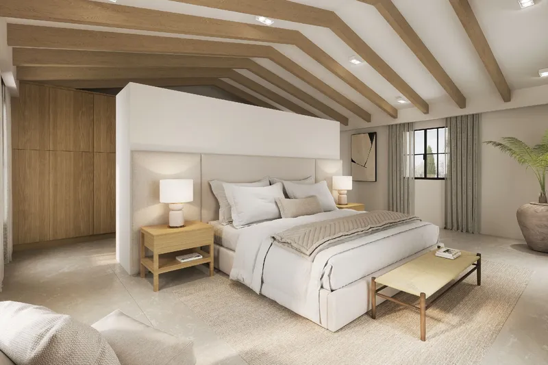 Spacious building plot with finca project and pool house near Campos — photo 7
