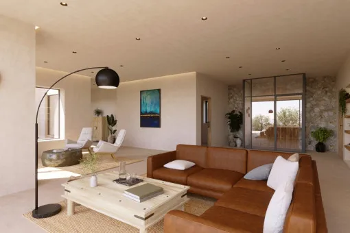San Lorenzo, beautiful plot near Sant Llorenç with sea views and an approved building permit. Construction can start immediately. — photo 9