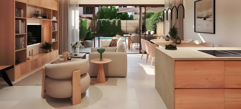 Newly built single-family home with pool and private rooftop terrace — photo 9