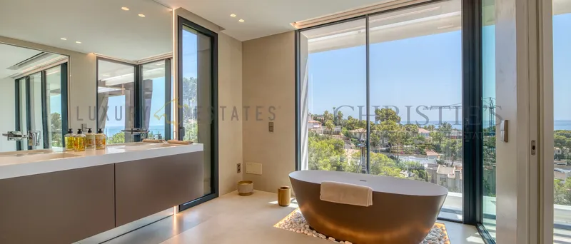 Contemporary villa in Costa d'en Blanes with panoramic views — photo 11