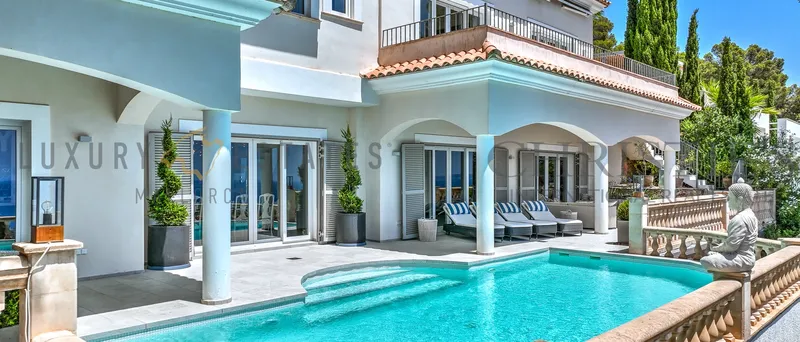 Renovated villa in Costa den Blanes with fantastic sea views above Puerto Portals — photo 12