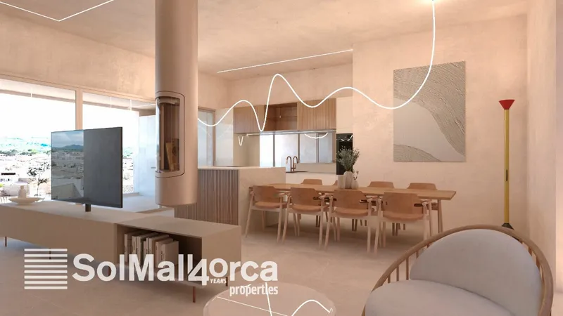 Newly built luxury penthouse with top quality materials in Artá — photo 4
