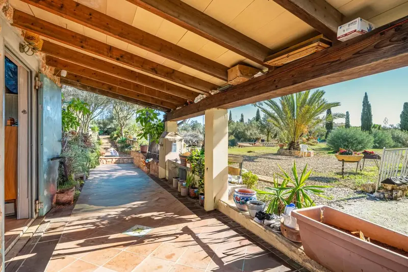 We present this rustic estate in the town of Llucmajor. The land has an area of 24,416 square meters with several buildings — photo 2
