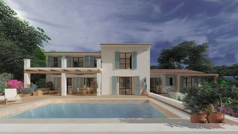 Beautiful luxury newly built finca with pool, near Campos — photo 4
