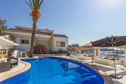Cala Mayor, furnished semi-detached house at the sea front in Cala Mayor with fantastic views — photo 1