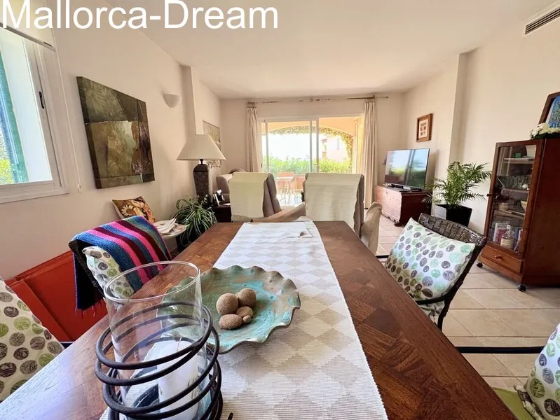 Porto Cristo Novo: A fantastic ground-floor apartment with sea views and a communal pool — photo 9
