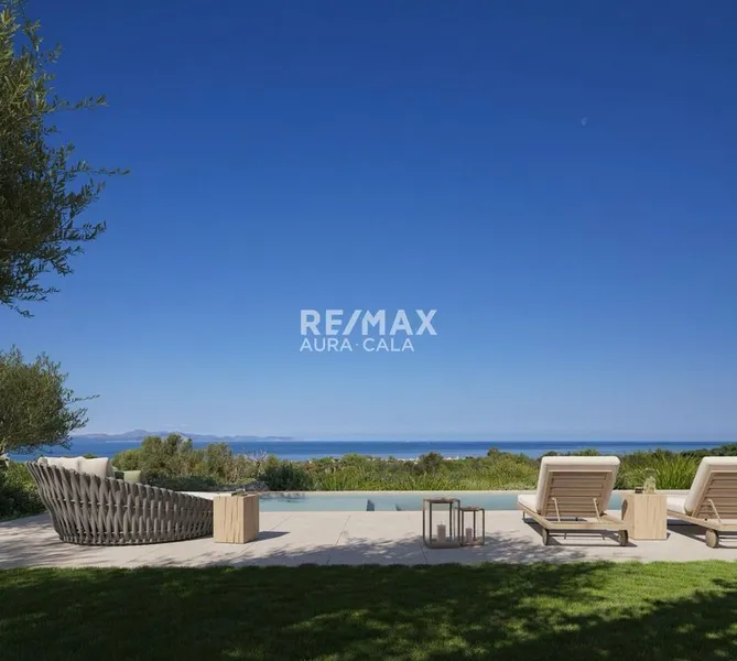 Land with project with majestic sea views in Colonia de Sant Pere — photo 1