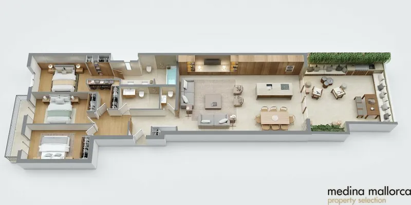 Apartment with terrace in the center of Palma — photo 7