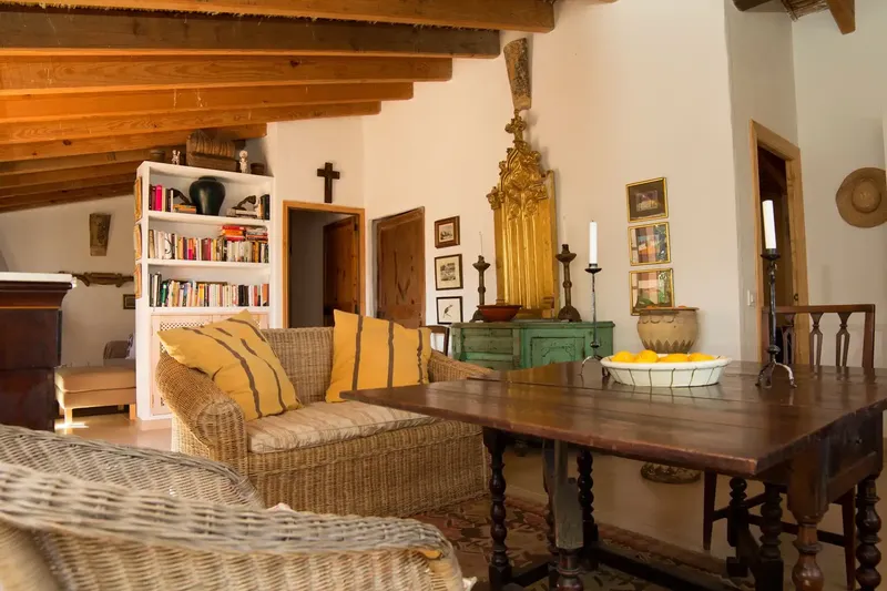 Fantastic finca in the mountains with panoramic views of the sea and the village of Banyalbufar — photo 7