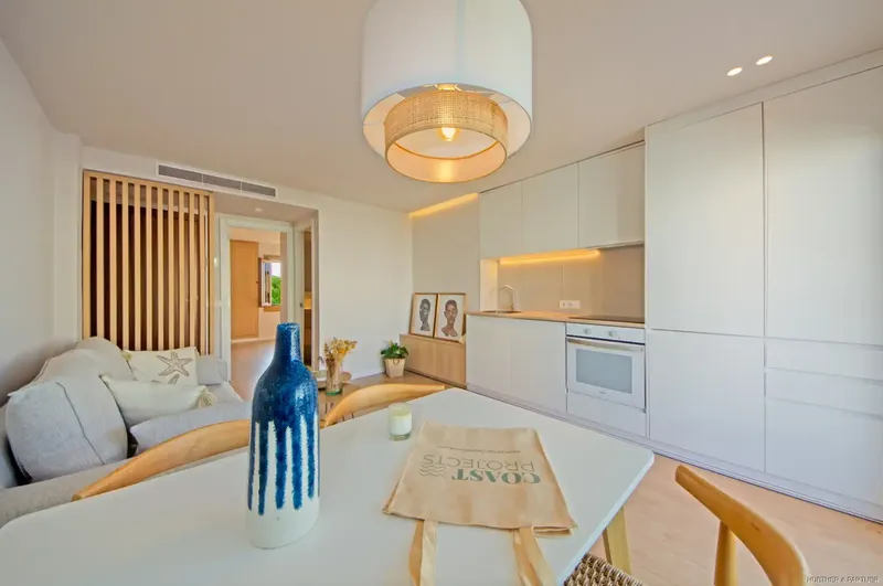 First occupancy after renovation: beautiful, small apartment for sale on the second sea line of Cala Bona, only 50 meters from the beach — photo 2