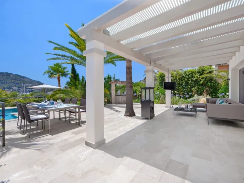 Villa within walking distance to the center of Port Andratx with holiday rental license and high privacy - Port d'Andratx - 3 bedrooms, 154 m² — photo 5