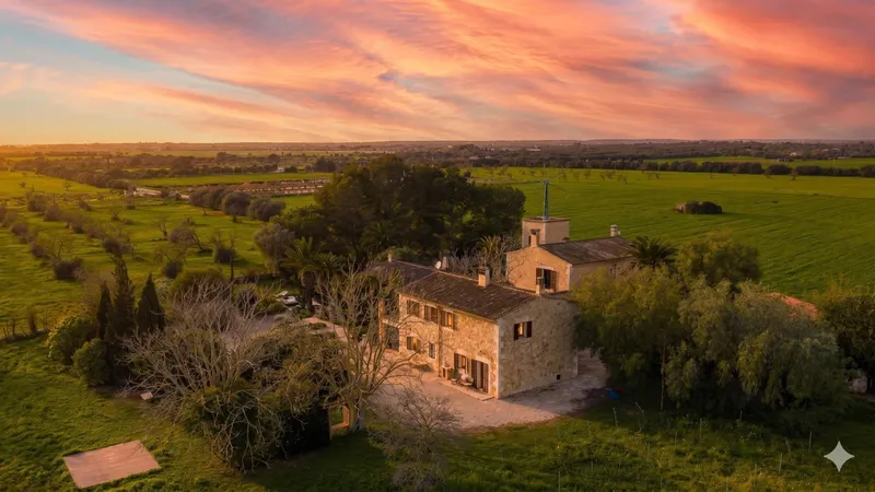 Rustic finca with land and vineyard near Campos, Es Trenc — photo 1