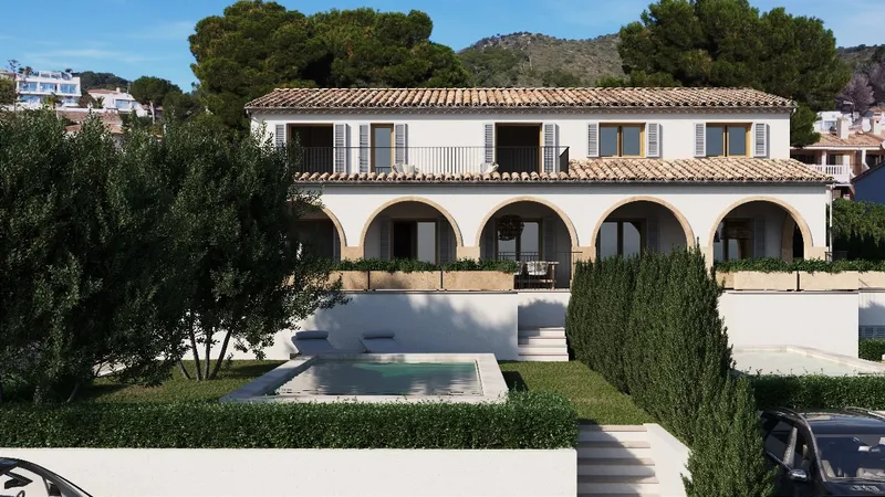 Beautiful semi-detached villa with views of the Bay of Alcudia in the prestigious urbanization of Alcanada — photo 3