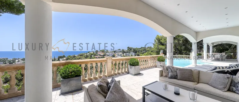 Renovated villa in Costa den Blanes with fantastic sea views above Puerto Portals — photo 9