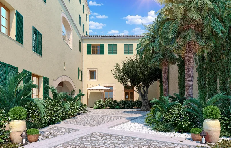 Stunning luxury ground-floor flat, 2 bedrooms, 2 bathrooms, terrace, Calatrava, Palma — photo 6