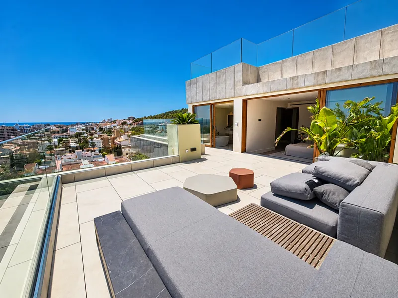 Ref. 2110: Spectacular duplex penthouse with sea views in Palma Son Armadams, for sale — photo 2