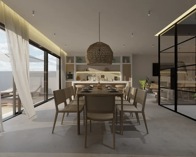 Townhouse project with private pool in El Molinar — photo 3