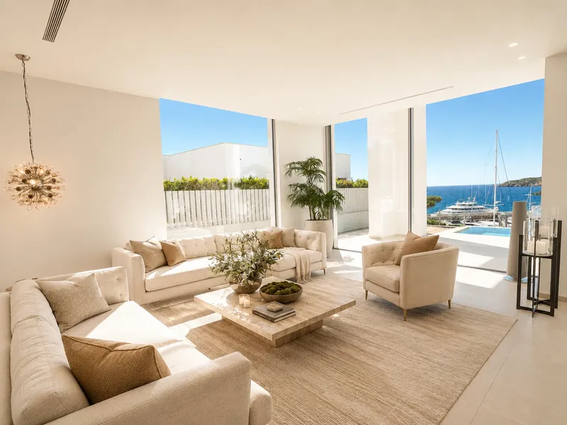 Luxury Villa for Sale in Port Adriano with Rooftop Terrace and Sea Views — photo 4