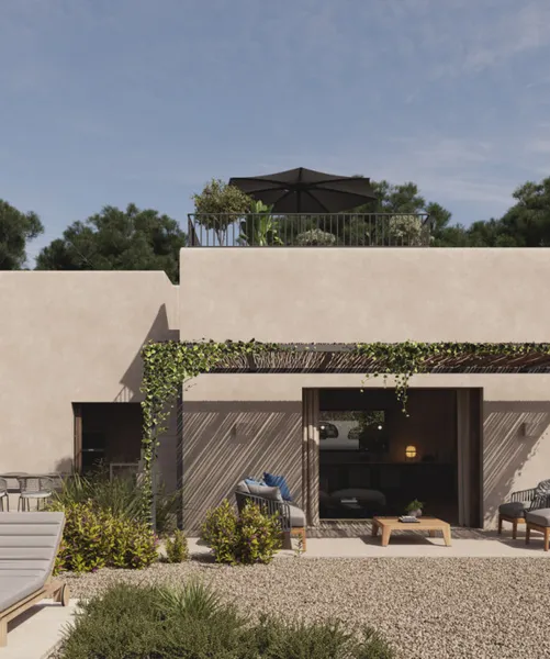 New built villa with pool on a large plot in Ses Salines — photo 2