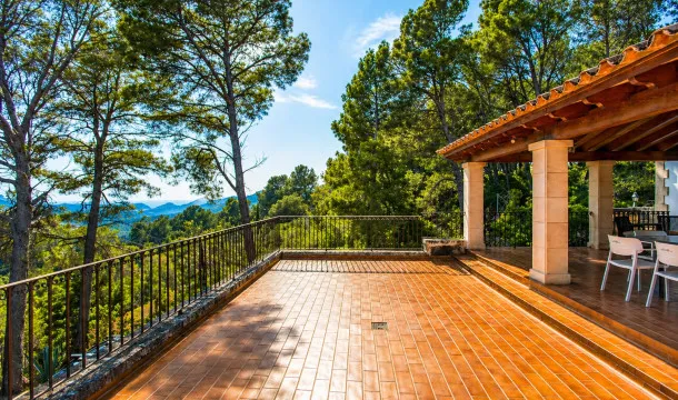 Finca with views over the port and holiday rental licence in Andratx — photo 4
