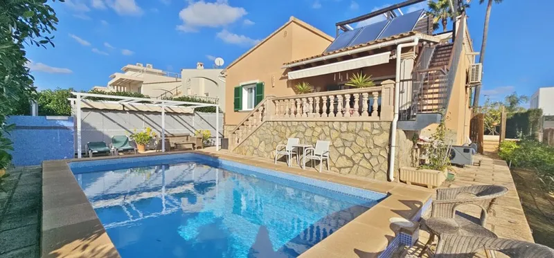 Villa with Pool and Rooftop Terrace in Sa Rapita — photo 1