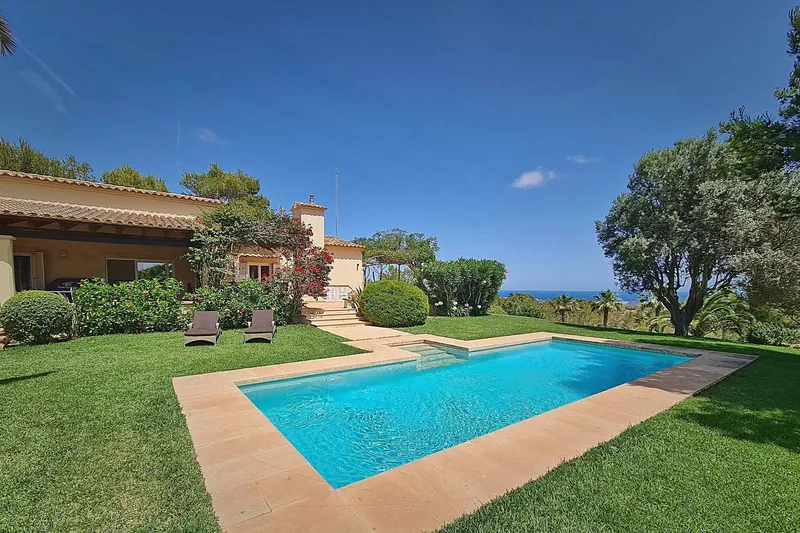Modern finca above Vall d'Or - with garden, several terraces and panoramic views — photo 1