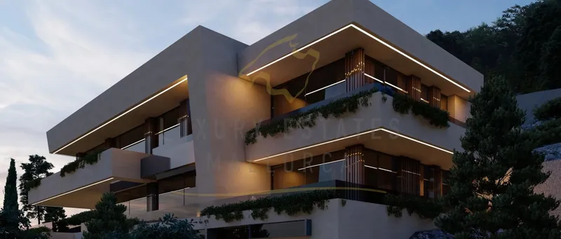Building plot in Son Vida with project and sea views — photo 10