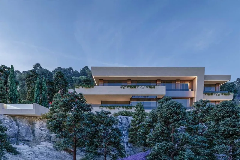 Exclusive building plot with sea views and submitted project for luxury villa in Son Vida — photo 7