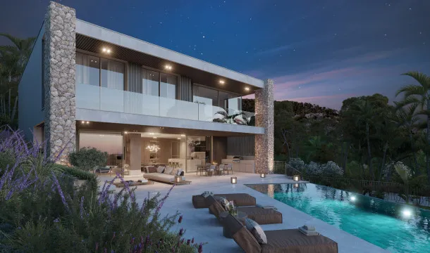 New-build villa with sea views, swimming pool and luxury design in Costa d'en Blanes — photo 5