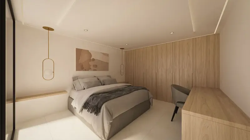 This newly built villa in Sa Font Seca impresses with its luxurious equipment and fantastic panoramic views of the bay of Palma — photo 9