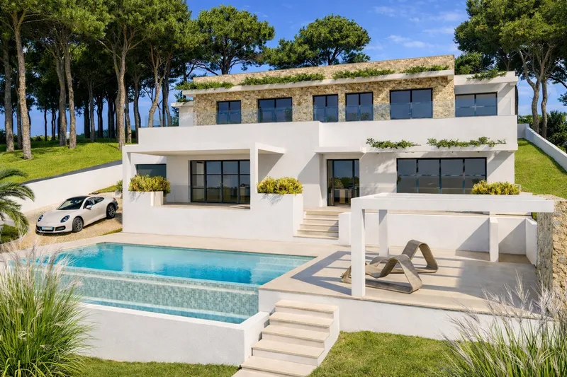 Exclusive plot with villa project in Santa Ponsa Mas — photo 3