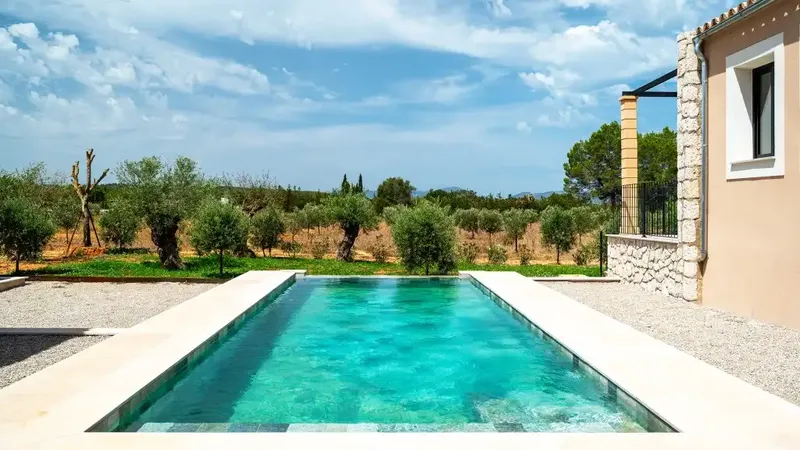Unique Opportunity! Rustic New Build Finca with pool and independent apartment for sale between Santa Maria and Santa Eugenia. Discover — photo 2
