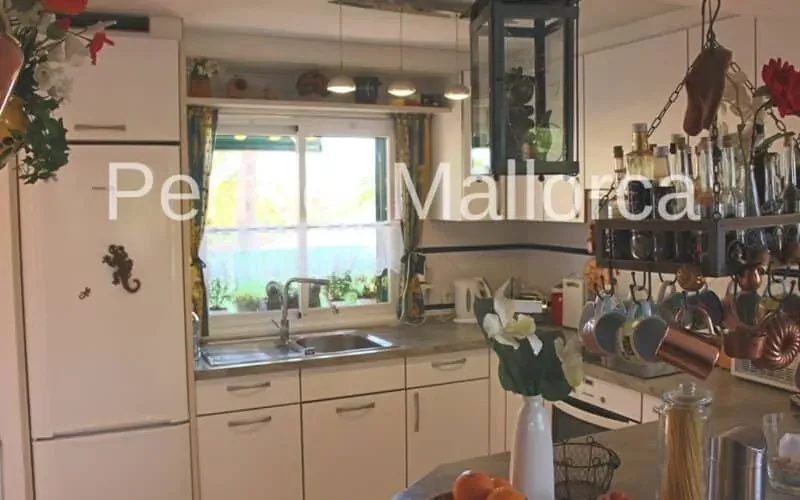 Well-kept semi-detached house with guest area, pool and sauna in Cala Murada — photo 12