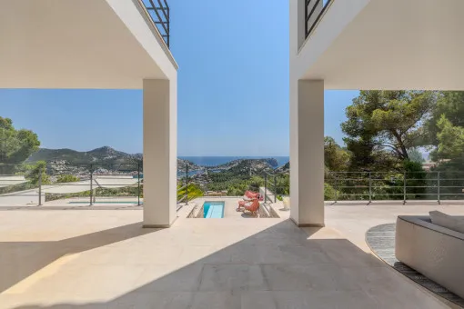 Puerto Andratx, luxury villa for rent in Port d'Andratx – high-end design with stunning sea views — photo 2
