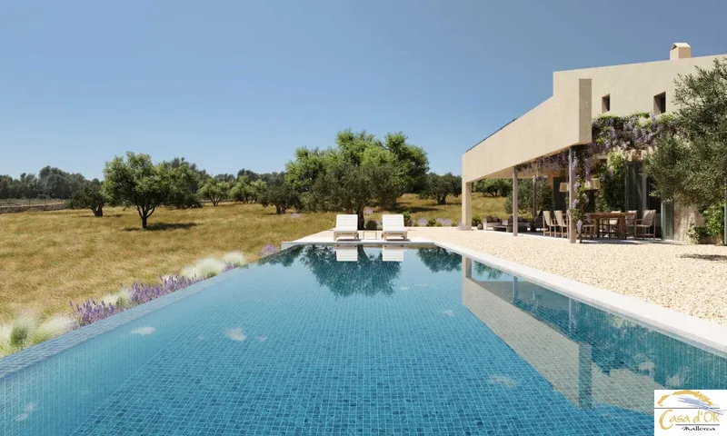 Beautiful building plot with panoramic views and innovative finca project near Porto Cristo — photo 9