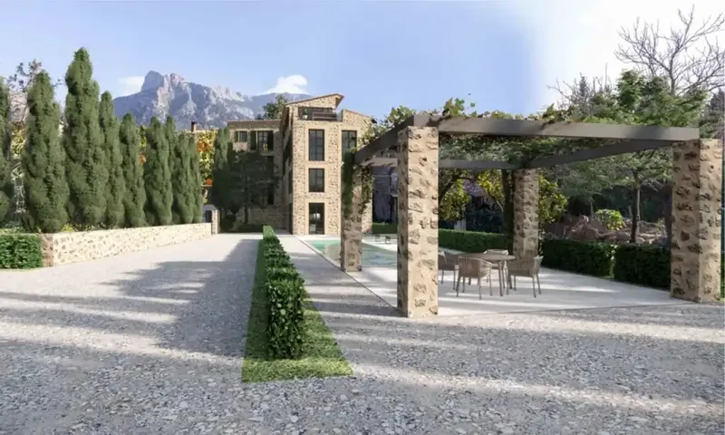 This exceptional property is available for purchase in a privileged location in the center of the village. — photo 3