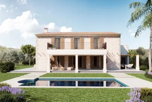 V692 – Newly built finca in a quiet location in Santanyí — photo 1