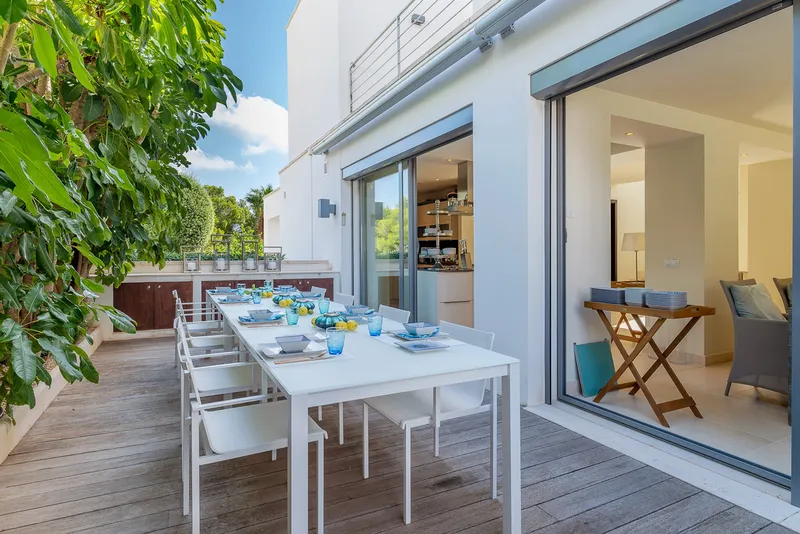 Villa in Costa den Blanes - Wonderful pool terrace with sea views — photo 5