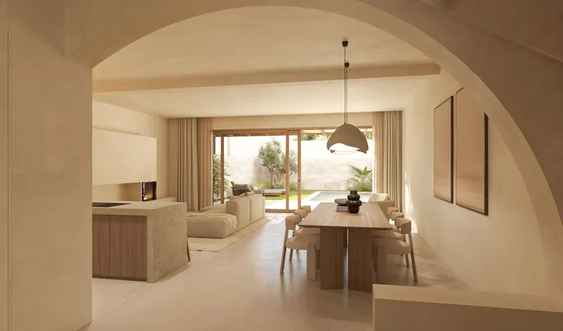 Cozy and luxurious newly built townhouse in Santanyi — photo 2