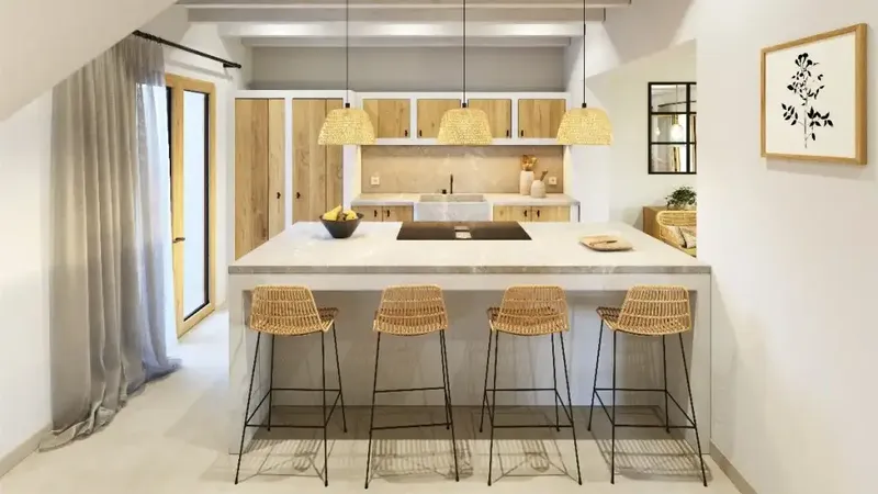 Beautiful semi-detached villa with views of Alcudia Bay in the prestigious Alcanada urbanization. — photo 9