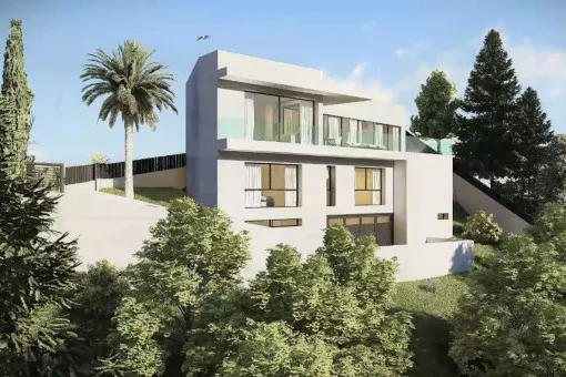 Costa den Blanes, newly built chalet with pool in Costa d'en Blanes — photo 2