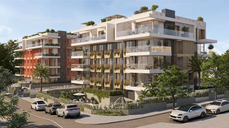 Exclusive new build apartment in Palma, Son Dameto 3 bedrooms, 2 bathrooms, garage, terrace and communal pool — photo 7