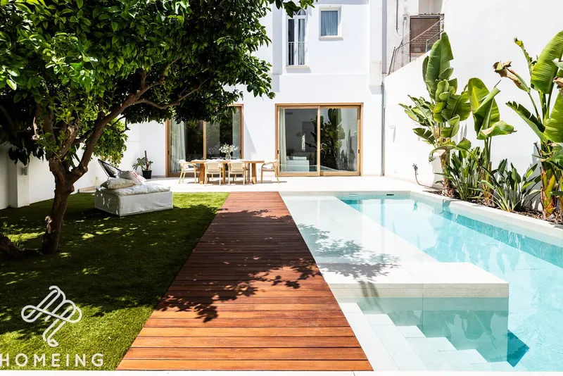 Spectacular ground floor with huge private terrace, pool and garden. A few minutes from the beach! — photo 1