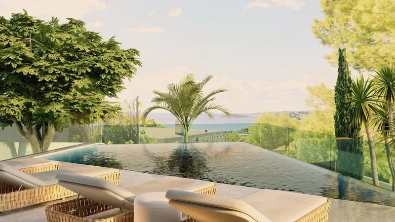 Villa in Costa den Blanes - Fantastic Sea View Terrace — photo 1