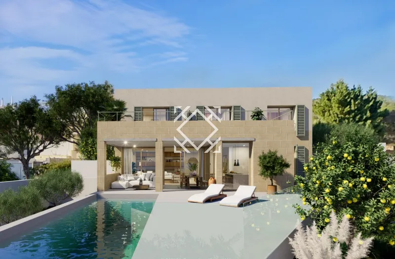 Plot for sale in the exclusive urbanisation of Alcanada, Alcudia-Mallorca. — photo 3