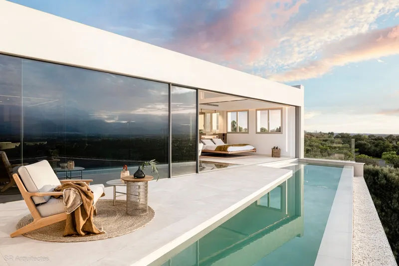 Exclusive and minimalist high tech town house in the heart of Costitx with the most spectacular views — photo 1