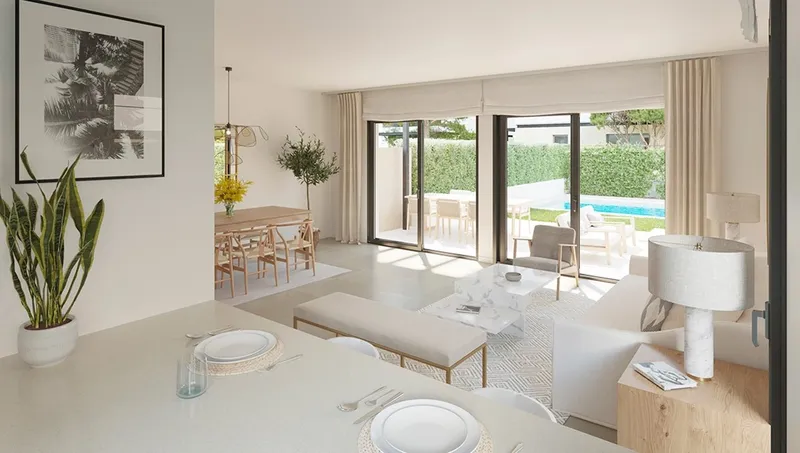 New semi-detached house with pool for sale in Puig de Ros — photo 6