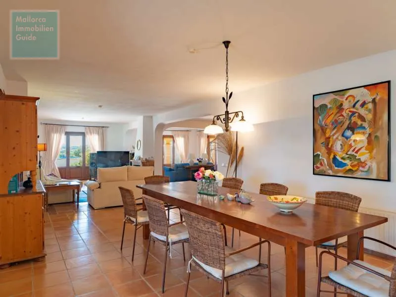 Son Carrió Finca with distant sea views and a small casita — photo 11