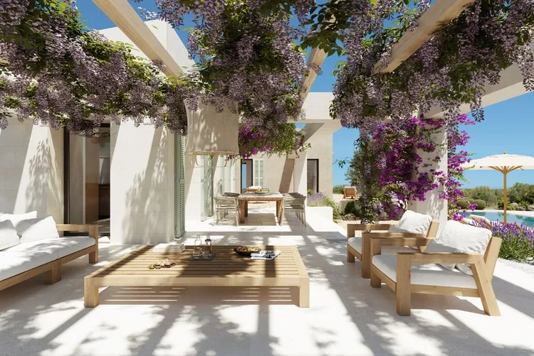 Ses Salines, modern new-build finca F02951 — photo 10